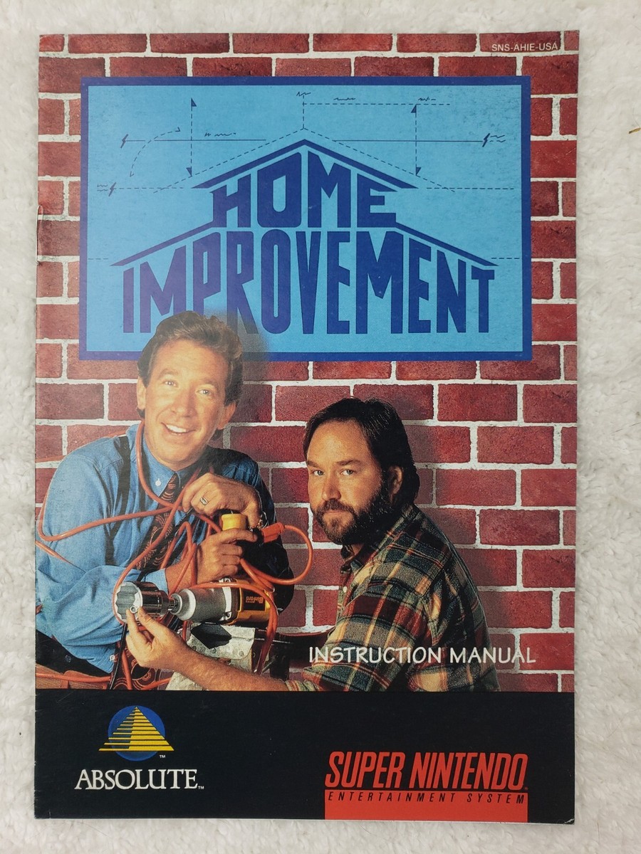 Home Improvement (Super Nintendo Entertainment System, 1994 Home Improvement (Super Nintendo Entertainment System, 1994