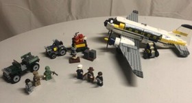 LEGO Indiana Jones : Crystal Skull 7628 Peril in Peru Complete W/O box