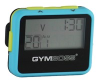 Gymboss Interval Timer And Stopwatch -light Blue / Yellow Softcoat Gymboss Interval Timer And Stopwatch -light Blue / Yellow Softcoat
