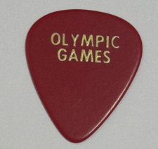 ERIC CLAPTON GUITAR PICK 1986 AUGUST WORLD TOUR OLYMPIC GAMES CONCERT PLECTRUM