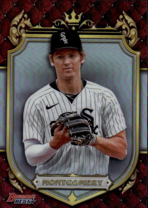2022 Bowman's Best Colson Montgomery #PR-5 Prospective Royalty Chicago 13G