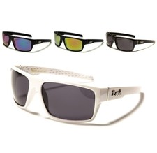 LOCS Sunglasses Gangster Style Sport Baseball Golf Driving Plastic Frame For Men