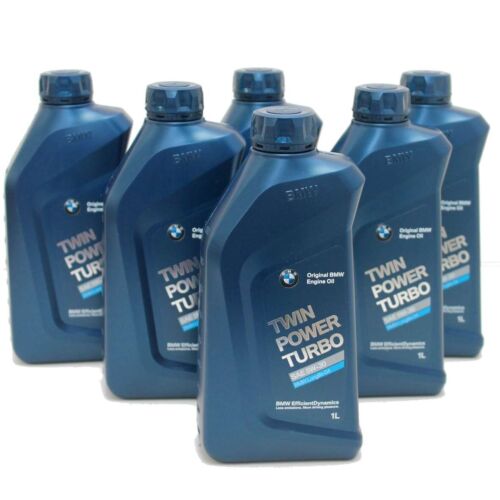 Genuine BMW Engine Oil 5W30 Dual Power Turbo Oil LL-04 Longlife-04 6 Liter