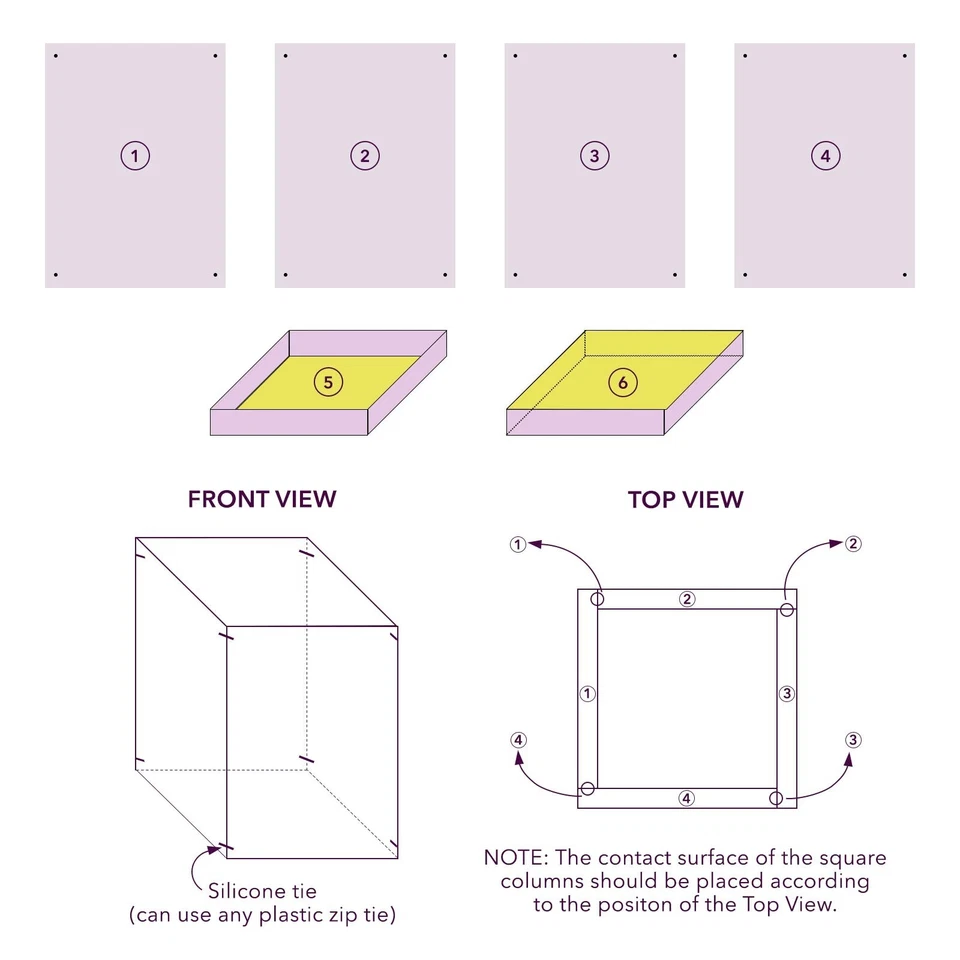 CAJA DE EXHIBICIÓN de acrílico transparente de 40 pulgadas de alto CENTRO de pie decoraciones Foto 4 de 4