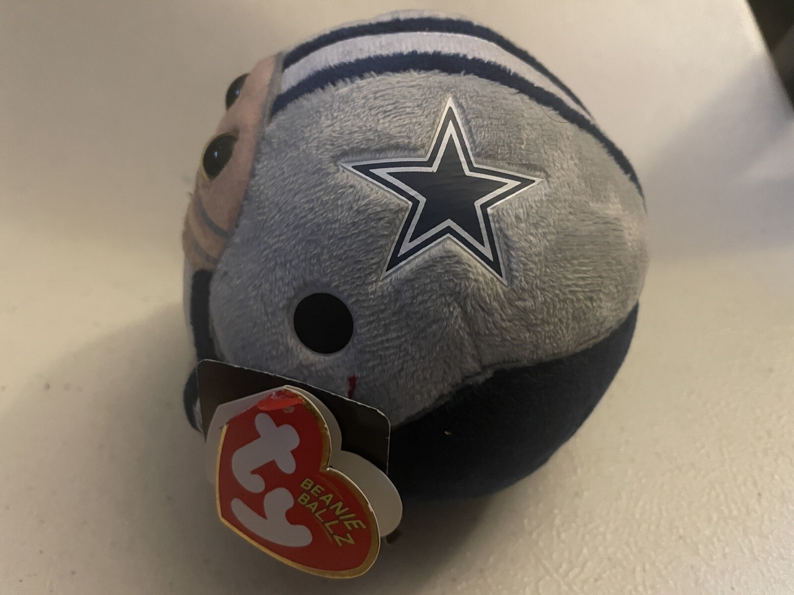 Ty Beanie Ballz Clip NFL Dallas Cowboys 2012 MWMT Retired HTF Extremely