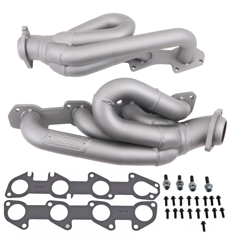 2003-2008 for DODGE RAM 1500 TRUCK 5.7L HEMI 1-3/4 SHORTY HEADERS (TITANIUM CERA - Image 2 of 4