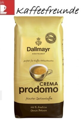 1 Kg Dallmayr Bohnen Crema PRODOMO Kaffee Cafe
