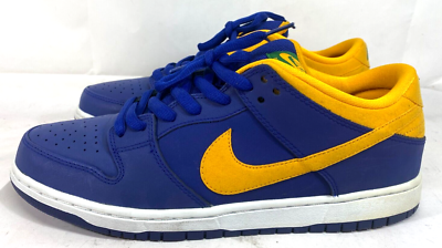 靴 Nike SB Dunk Low \" Blue/Midas Gold\" Nike SB Dunk Low Royal Blue Midas Gold Green DS Size 11