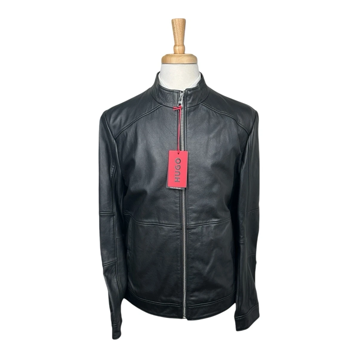 HUGO BOSS Leather Outer Shell Jackets for Men for Sale - Shop New