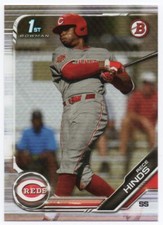 2019 Bowman Draft #BD131 Rece Hinds 1st Rookie RC Cincinnati Reds - QTY Avail