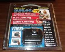 Pro-Lok Gunlock Trigger and Cable Lock GL650KD Gun Safety Key Locking BRAND NEW