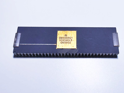 1X QM68000D1 M68000 Motorola 16/32 Bit Microprocessor Ceramic DIP-64
