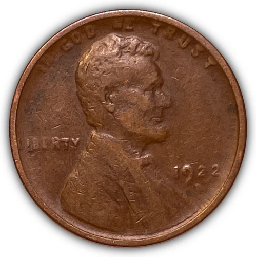 1922-D Lincoln Wheat Cent Very Fine VF Coin #23460