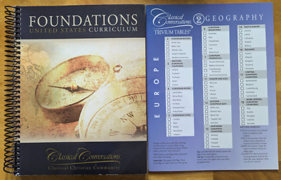 Classical Conversations Foundations Curriculum Guide 5th Ed & Cycle 2 Geography