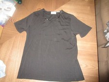 Black Worthington Stretch Top with Satan Accents Size L MSRP 18