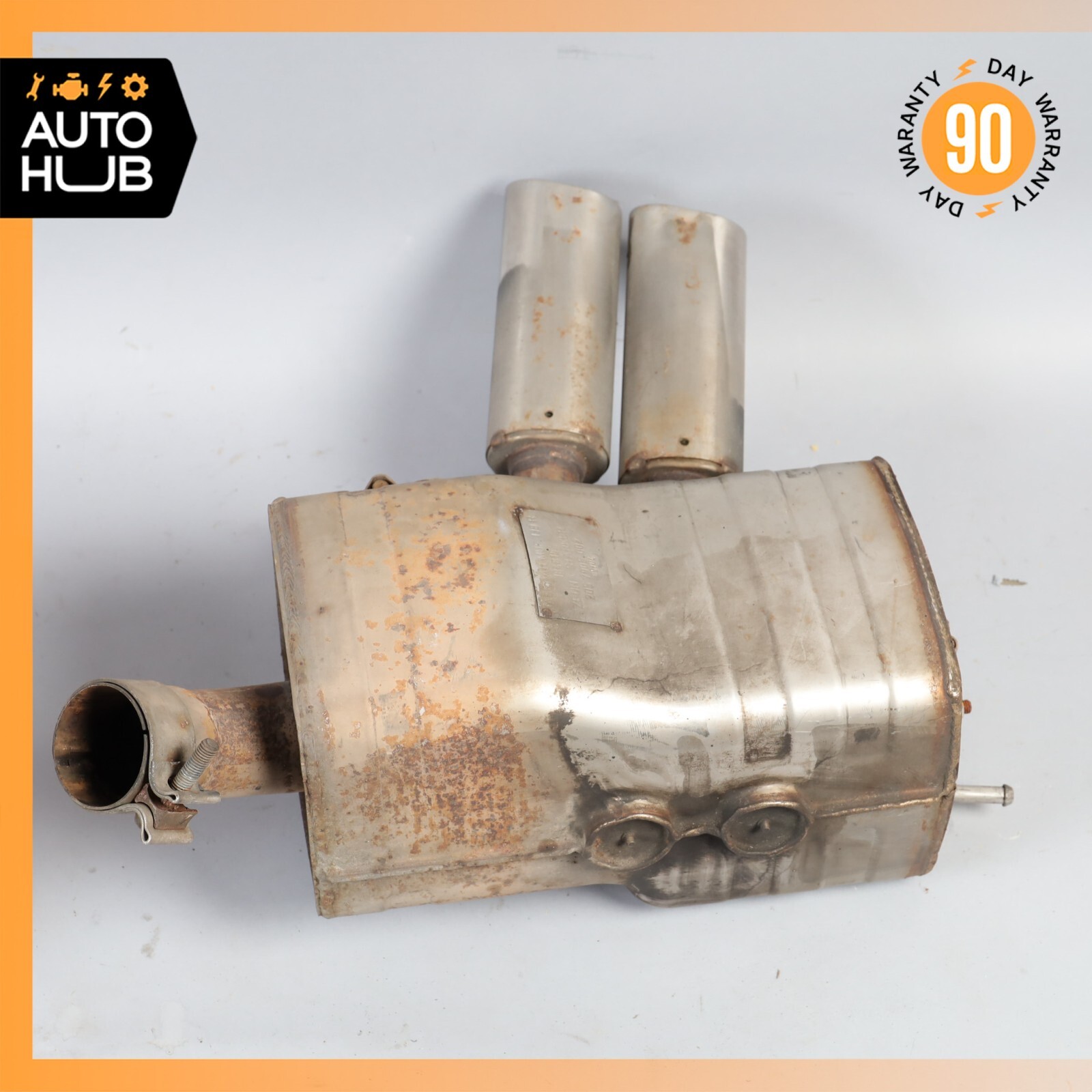 02-07 Maserati Spyder 4200 M138 Exhaust Muffler Quad Tips Left and Right OEM 49k