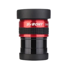 SVBONY SV154 Telescope Eyepiece 1.25 inch 70 Degree 15mm SWA w/Twist-Up Eyecups