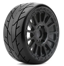 New Powerhobby 1/8 GT Diablo Belted Pre-Mounted Tires 17mm Medium Compound