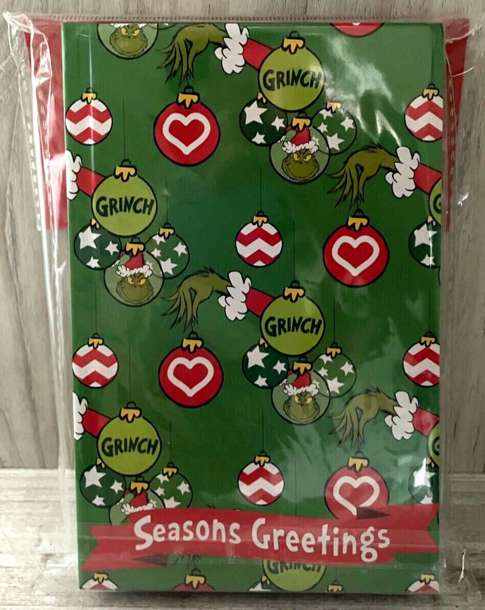 Dr. Seuss The Grinch Little Journals Set Of 2 – Brand New With Tags, Wholidays Stole Christmas Theme