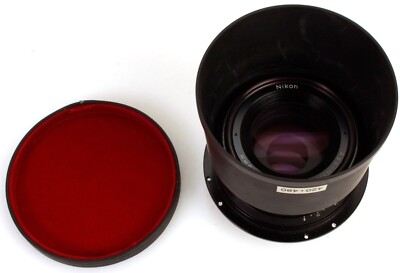 Nikon Apo-Nikkor 480mm f9 Large Format Process Lens w/ Hood & Caps