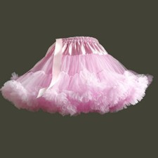Lady Girl Tiered Mesh Lolita Petticoat Crinoline Tutu Skirt Underskirt Sweet Bar