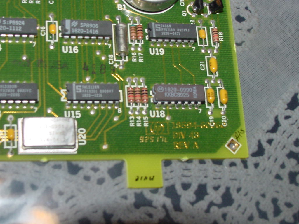 Carte Contrôleur HP Agilent 7673A 18594-60070 Pour échantillonneur Chromatographe
