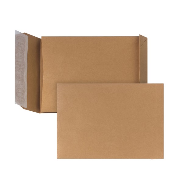 Faltentaschen C5 Ohne Fenster (250 StüCk) Versandtaschen C5 Haftklebend 110 G/Qm-image