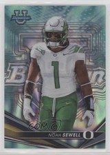 2022-23 Bowman U Aqua Lava Refractor 172/199 Noah Sewell #7 1bi0