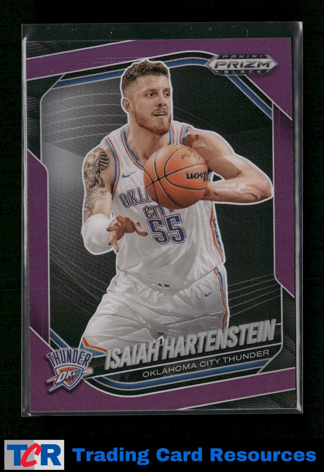 2024-25 Panini Prizm Black #118 Isaiah Hartenstein Purple #/99
