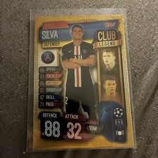 Topps Match Attax Champions League 19 20 2019 2020 CL4  Thiago Silva Club Legend