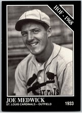 #18 Joe Medwick HOF 1991 TSN Conlon Collection St. Louis Cardinals
