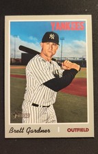 2019 Topps Heritage High Number - Brett Gardner #663 New York Yankees 