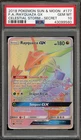 Pokemon Rayquaza GX Celestial Storm Secret Rare #177 PSA 10 Gem Mint