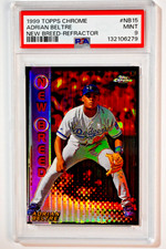 1999 Topps Chrome #NB15 Adrian Beltre New Breed Refractor PSA 9 Mint HOF
