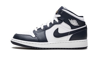 Nike Air Jordan 1 Mid GS  Obsidian  / All Size / All Color / Unisex