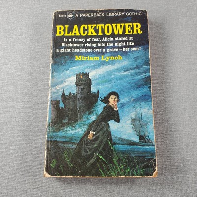 Blacktower Miriam Lynch 1966 First Printing Gothic Paperback Library