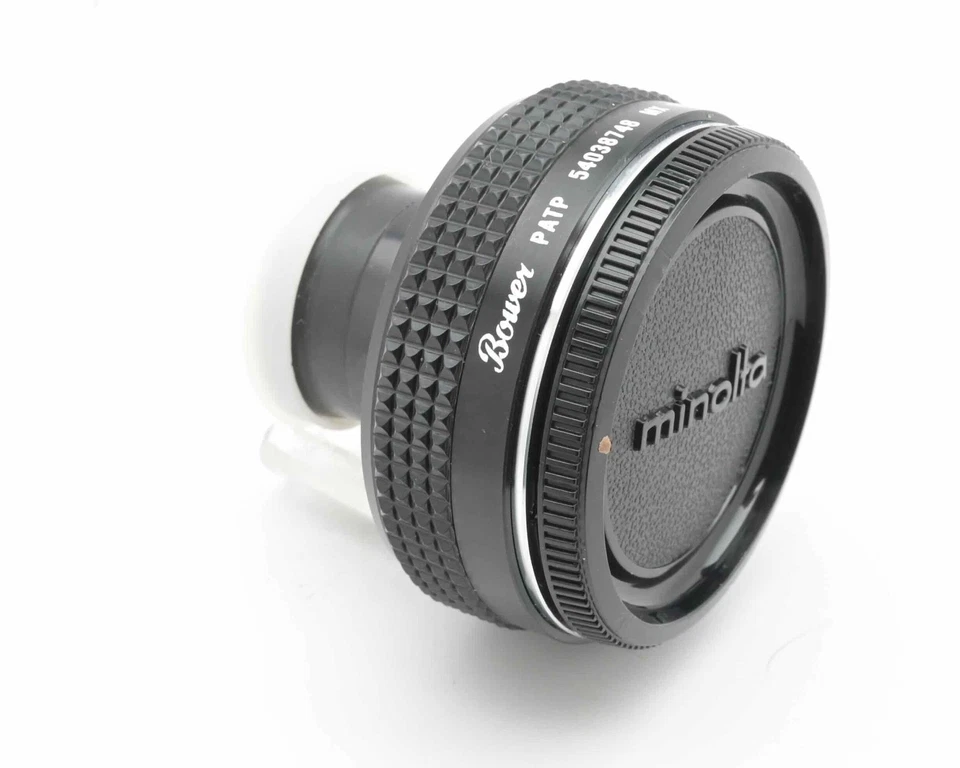 Adaptador de teleobjetivo Bower MX para Minolta MD y tapas (#19506) Foto 4 de 4