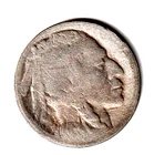 1913 S type 2 Buffalo nickel acid treated