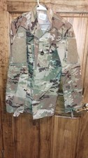 Used Female OCP Shirt Size 36 Long Regular NSN 8415-01-623-3306