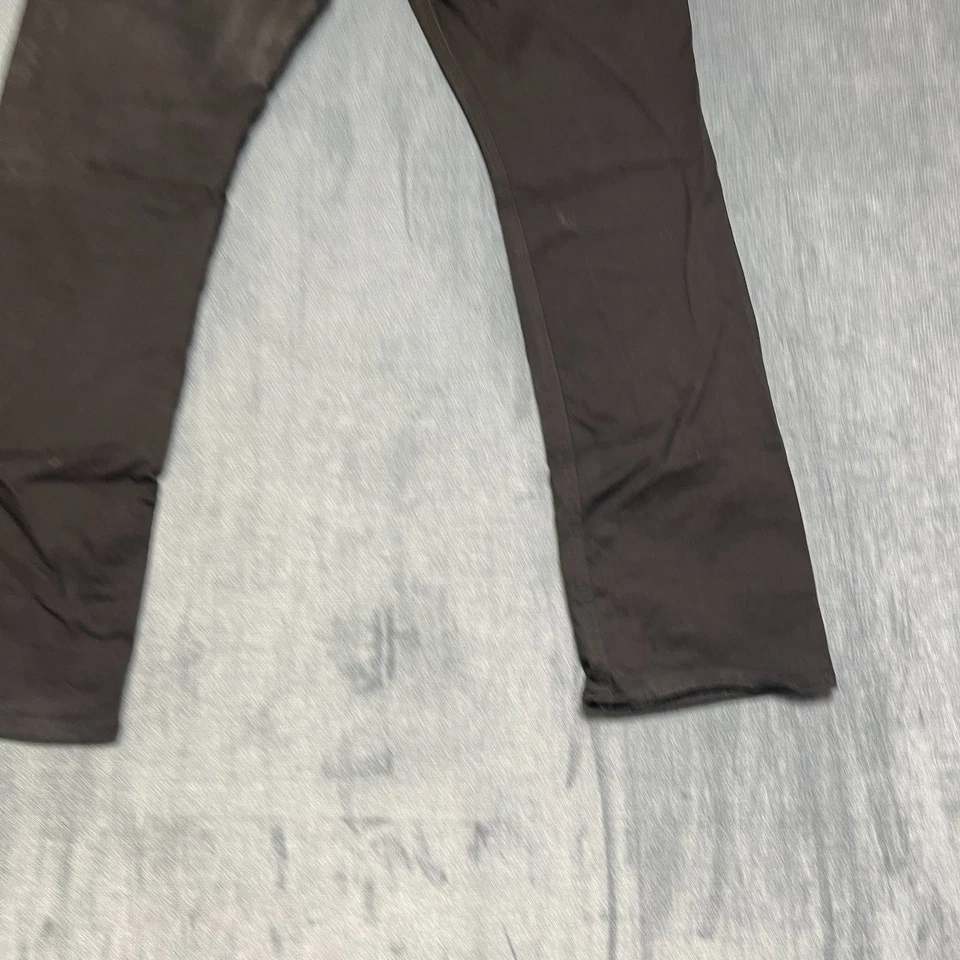 Buffalo David Bitton Six-X Jeans Men 34x32 Black Denim Stretch Slim Straight Leg - Image 2 of 4