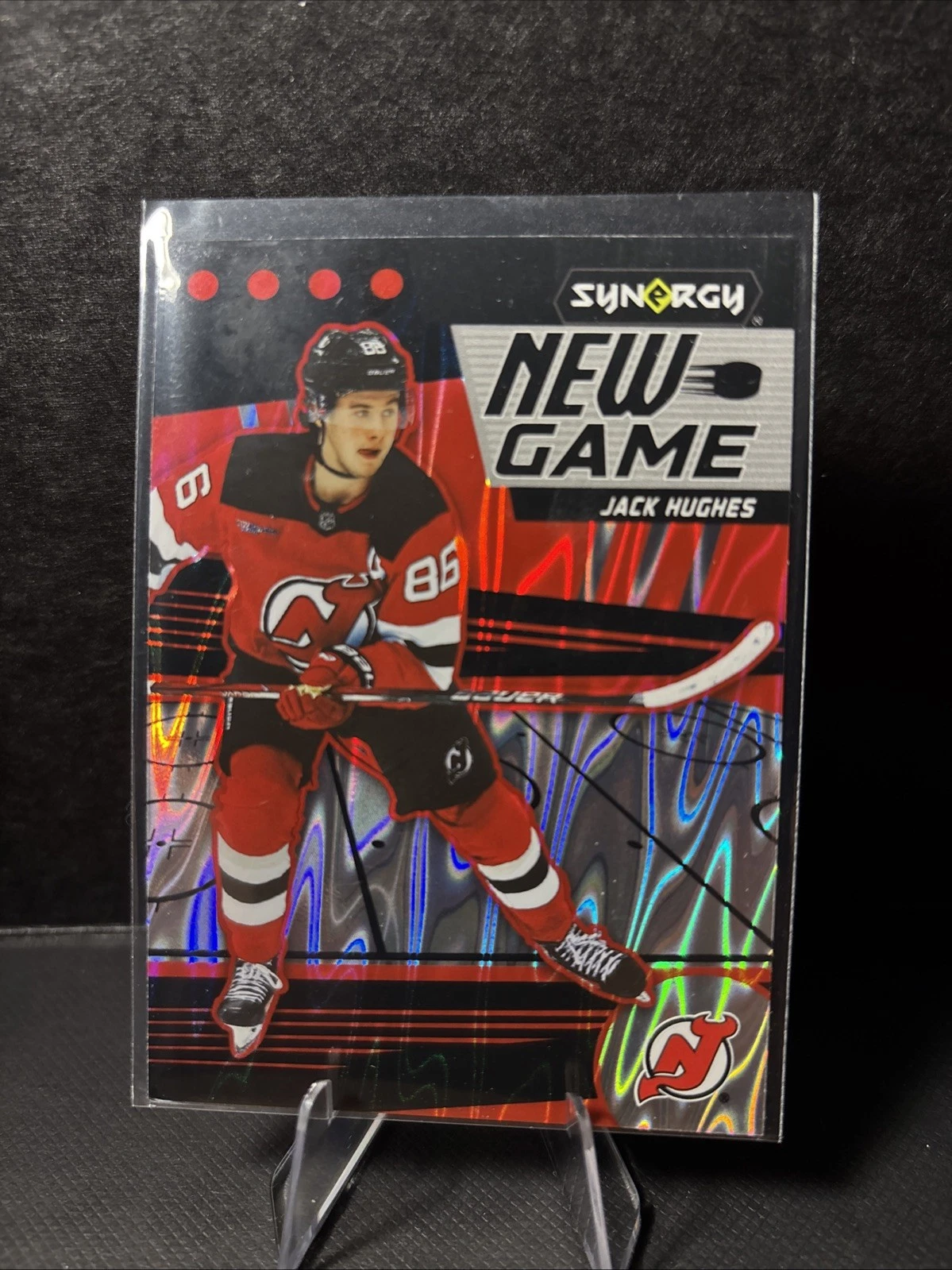 2024-25 Upper Deck Synergy - New Game Jack Hughes #NG-20