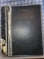 1962 Oldsmobile Body Parts Catalog Original