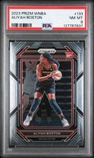 2023 Panini Prizm WNBA Aliyah Boston RC ROOKIE PSA 8 Indiana Fever