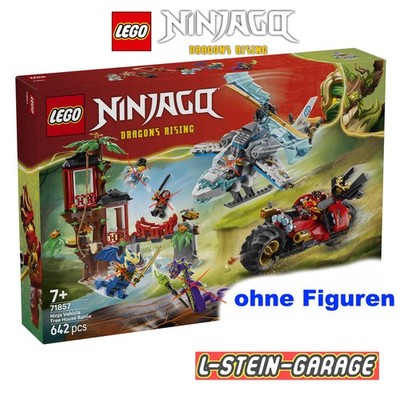 LEGO  Ninjago 71857 Showdown am Baumhaus mit dem Ninja-Bike ohne Figuren