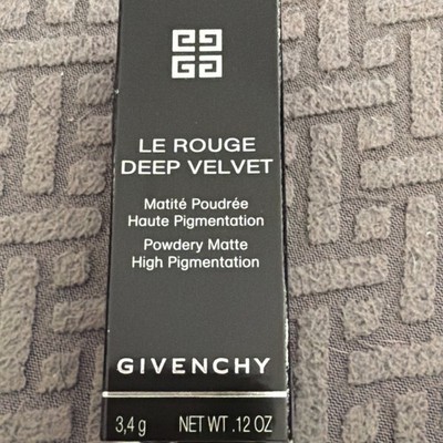 Givenchy Le Rouge DEEP  Velvet  Matte Lipstick 3g / .12oz 12 Nude Rose NIB