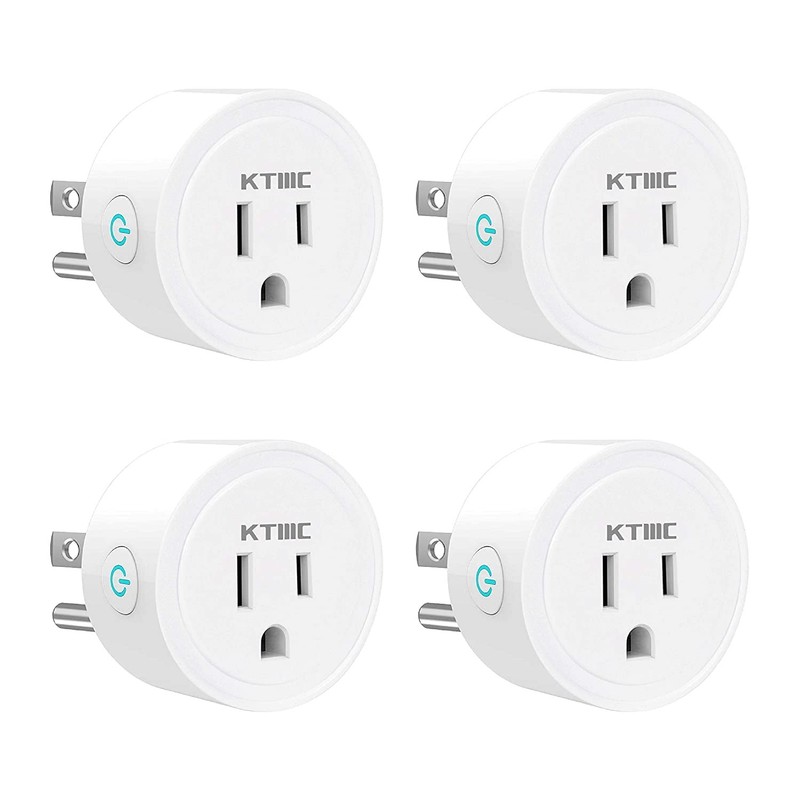 Smart Plug 4 Pack, Alexa & Google Home Compatible, No Hub Required, Remote Co...