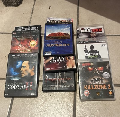 Konvolut DVD + PS3 Spiele KillZone CallofDuty MW3 NBA2K 