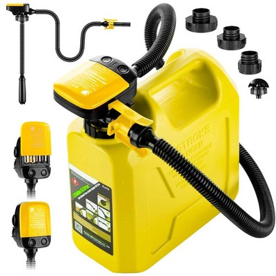 BYERN AUTO Automatic Fuel Transfer Pump with Auto-Stop, 3.2 GPM Cordless Gas ...