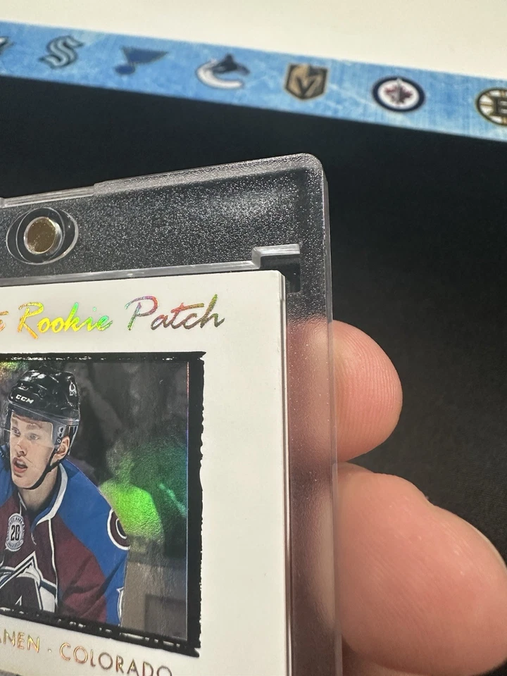 Mikko Rantanen 2015-16 Exquisite 03-04 Tribute Rookie Patch Autograph 2/5 STARS - Image 4 of 4