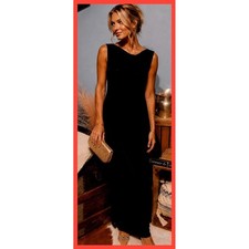 Date-Night Dark Romantic Mesh Ruched Cowl Asymmetrical Sleeveless Maxi Dress